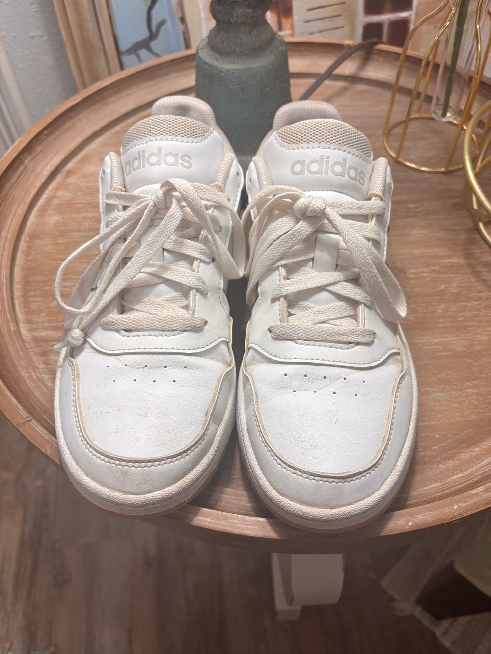 adidas Hoops 3.0 Women’s Cream/White Low-Top Sneakers